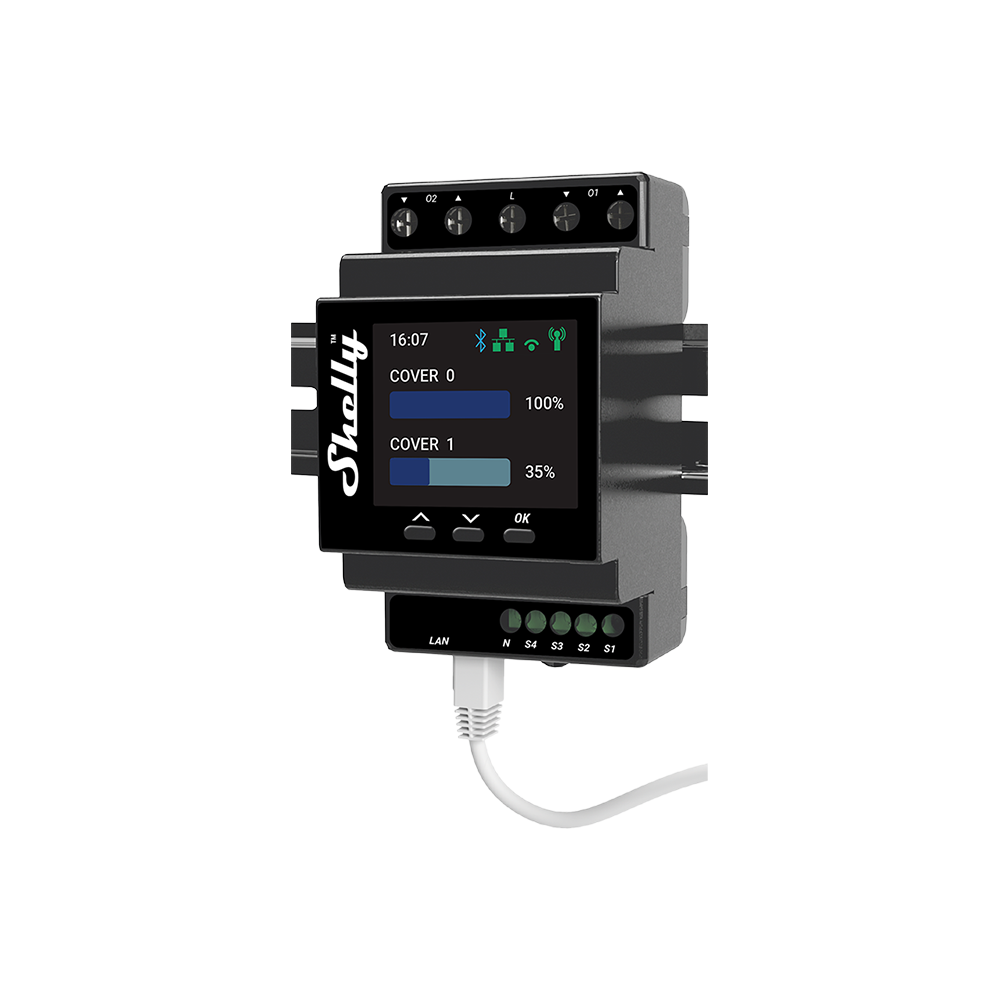Shelly PRO Dual Cover Shutter PM