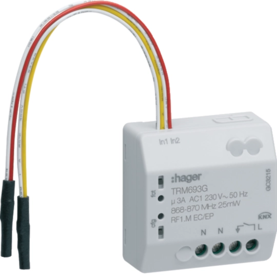 TRM693G – Flush Mounted Output 3A 230V KNX Radio